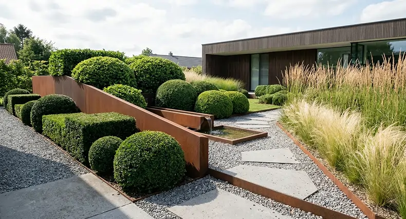 Un jardin contemporain
