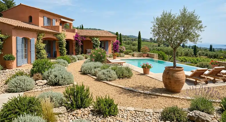 Un jardin méditerranéen