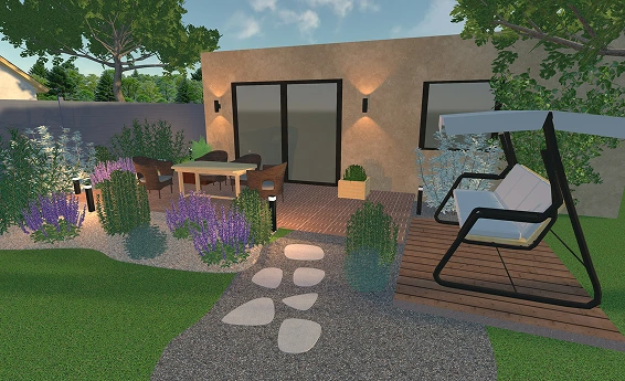 Haus mit Garage