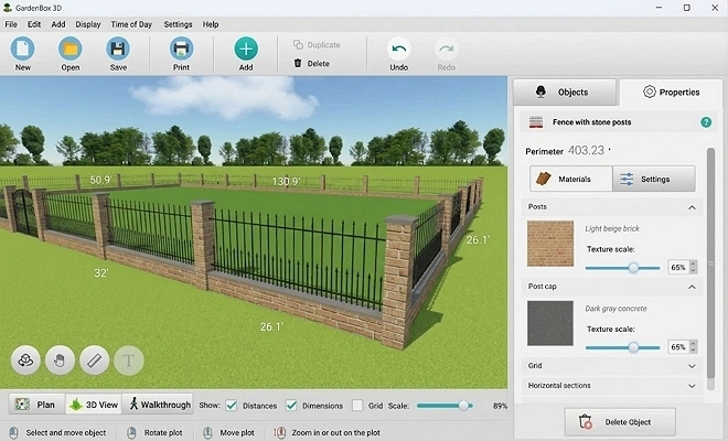 Preview your fence