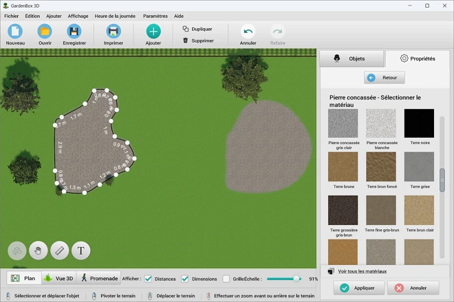 Créez la zone du potager