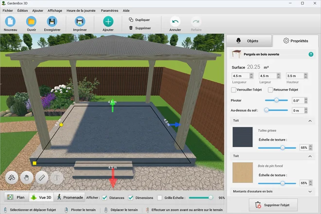Ajoutez votre pergola